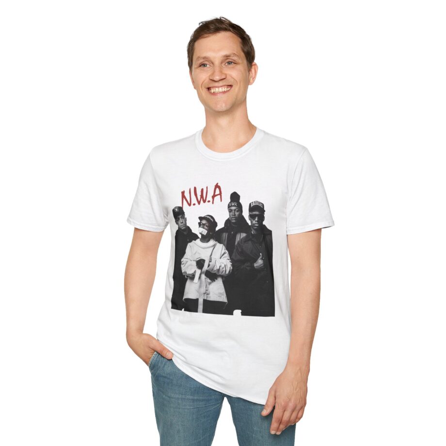 Nwa Rap Unisex Softstyle T-shirt