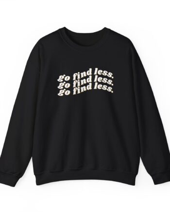 Elyse Myers Go Find Less Unisex Heavy Blend™ Crewneck Sweatshirt