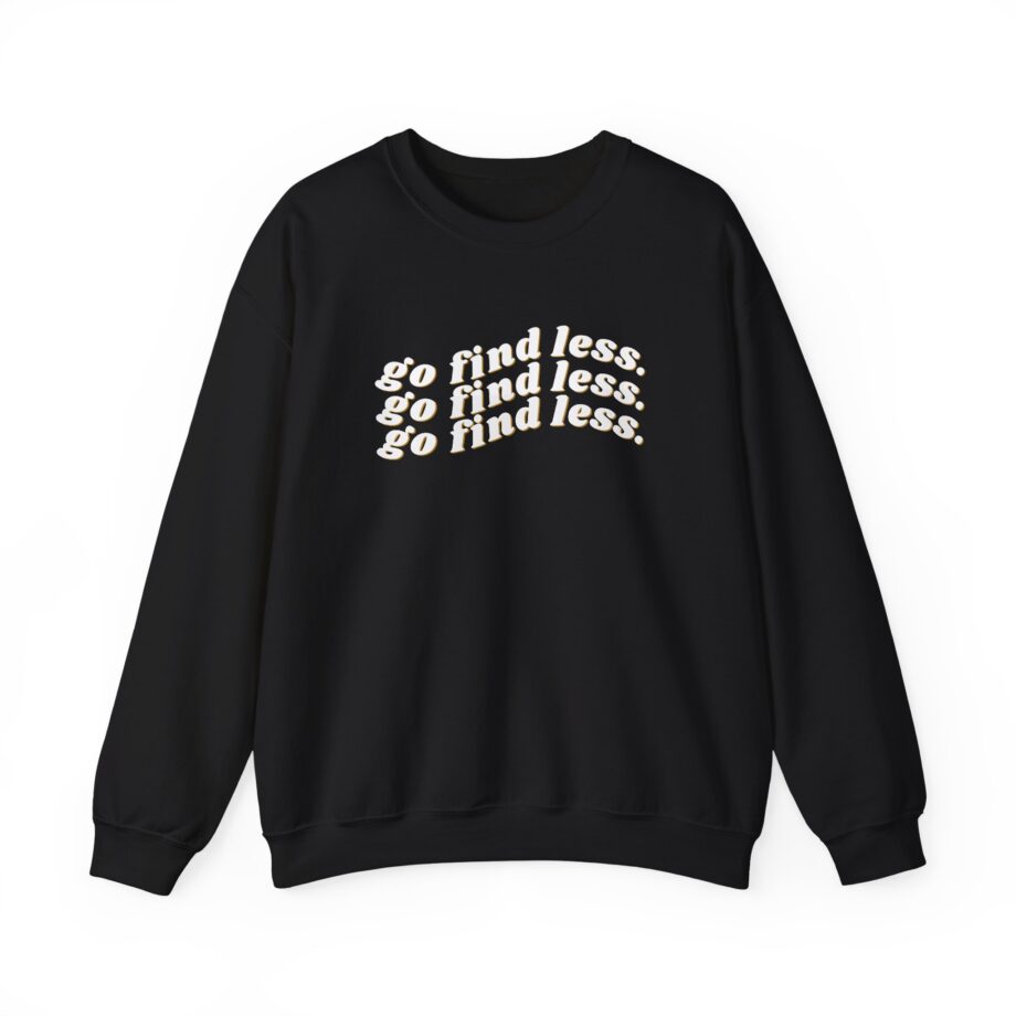 Elyse Myers Go Find Less Unisex Heavy Blend™ Crewneck Sweatshirt
