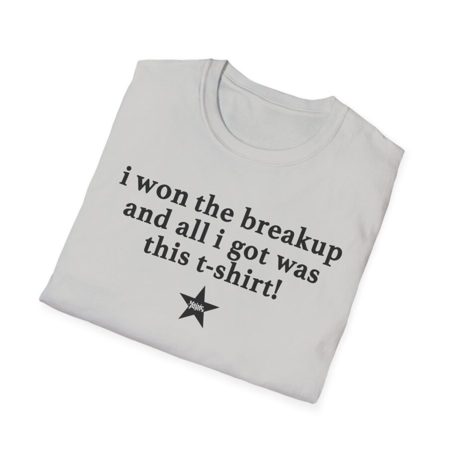 Maisie Peters Won the Breakup Unisex Softstyle T-shirt
