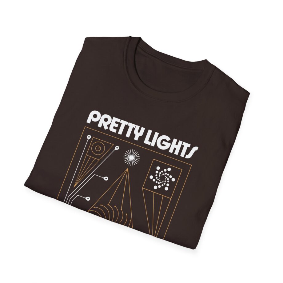 Pretty Lights Swirl Science Unisex Softstyle T-Shirt