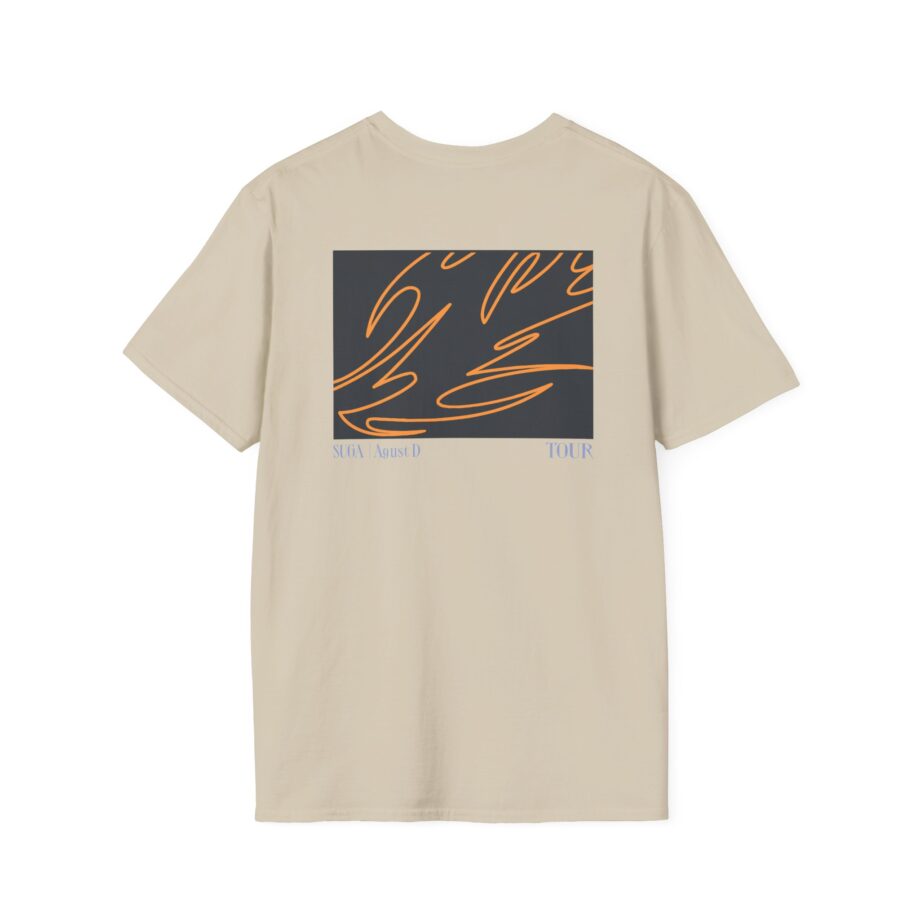 Suga | Agust  D-day Tour Unisex Softstyle T-shirt