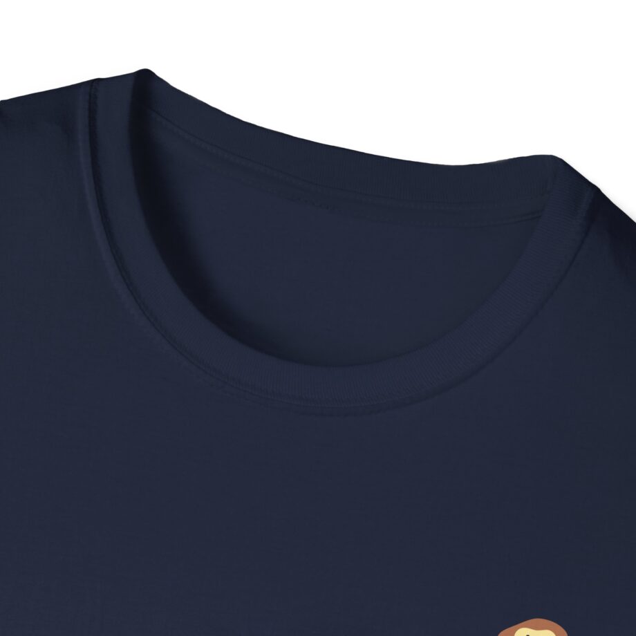 Monke Embroidered  Unisex Softstyle T-Shirt