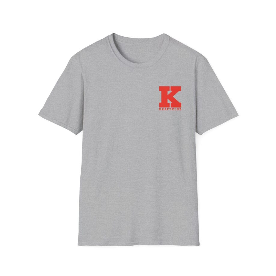 Kraftklub Cargo Patch Unisex Softstyle T-Shirt