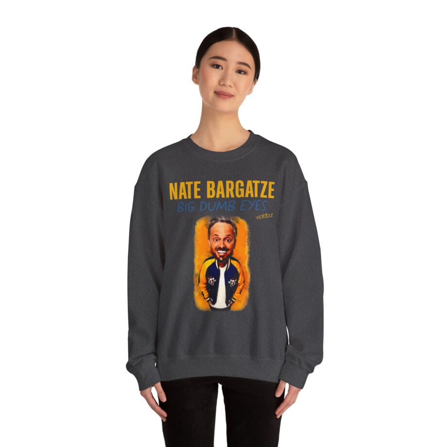 Nate Bargatze Big Dumb Eyes Tour Unisex Heavy Blend™ Crewneck Sweatshirt