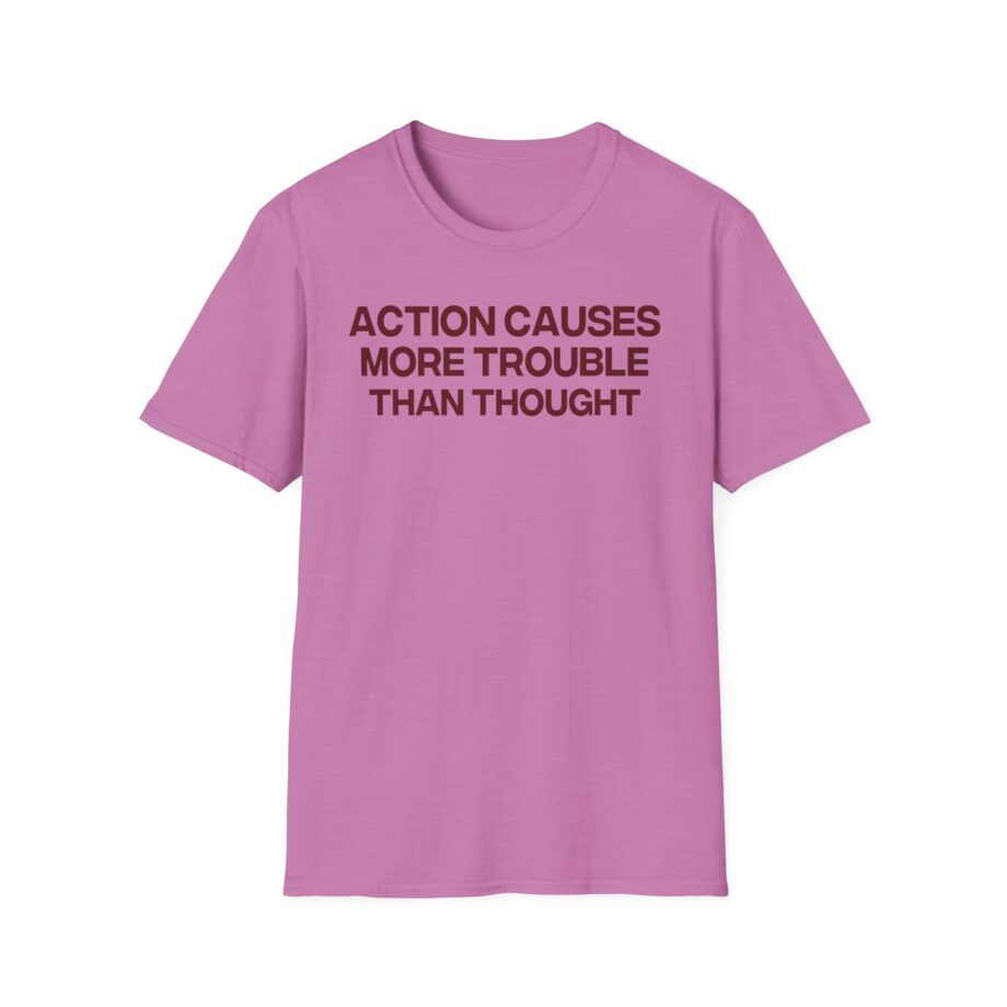 Jenny Holzer Action Causes More Trouble Than Thought Unisex Softstyle T-shirt