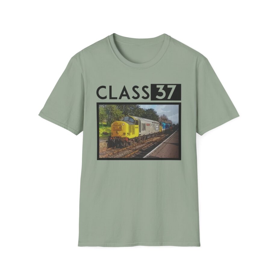 Ryan Windridge Class 37 Train Unisex Softstyle T-shirt