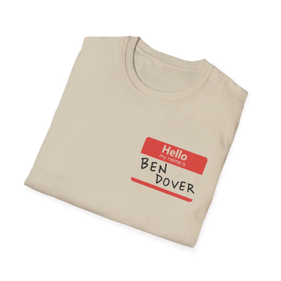 Baylen Levine Ben Dover Unisex Softstyle T-shirt