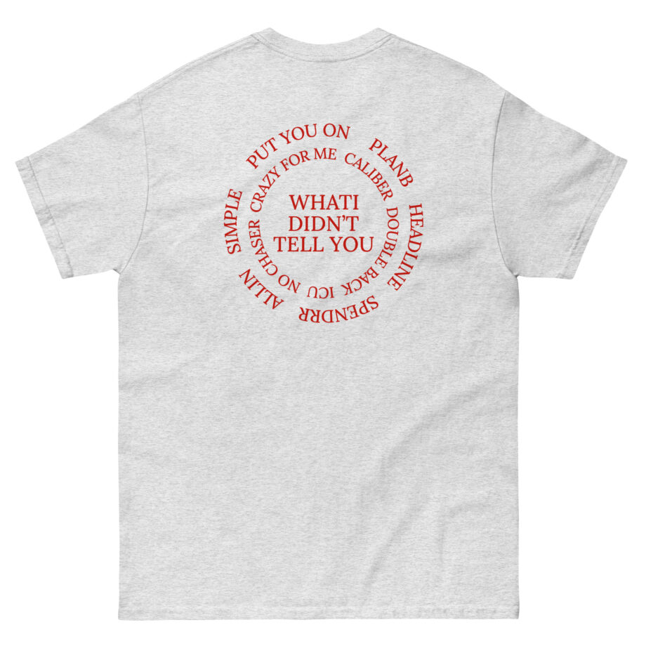 Coco Jones What I Didn't Tell You Unisex classic tee