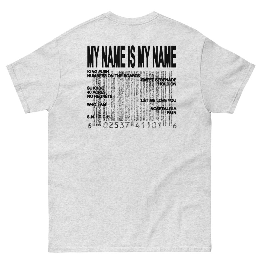 Clipse Mnimn Tracklist Unisex classic tee