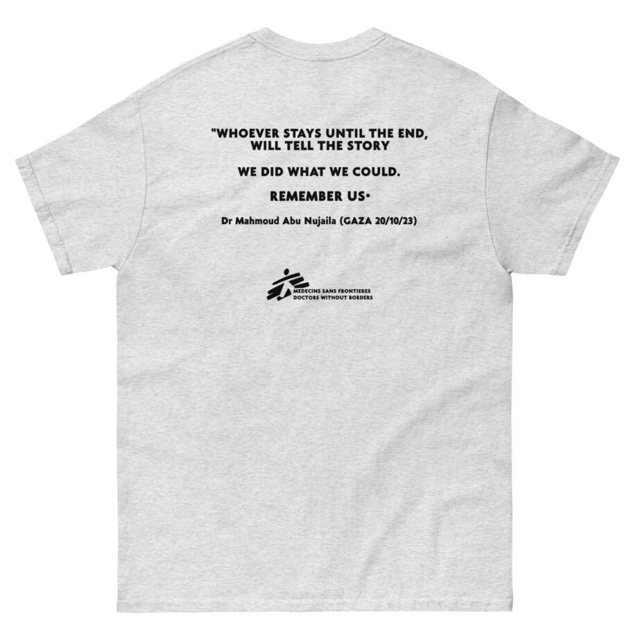 Massive Attack Ceasefire Now Msf Unisex classic tee