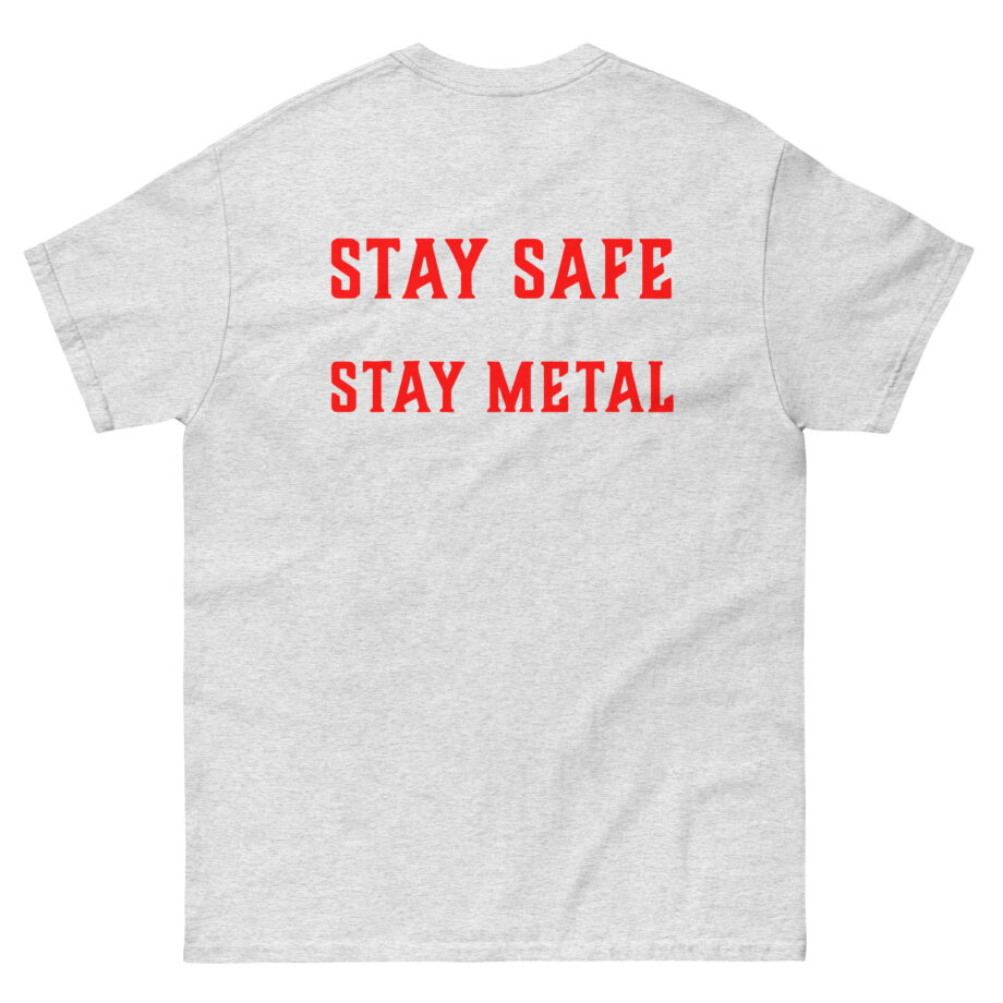 Obituary Stay Safe Unisex classic tee