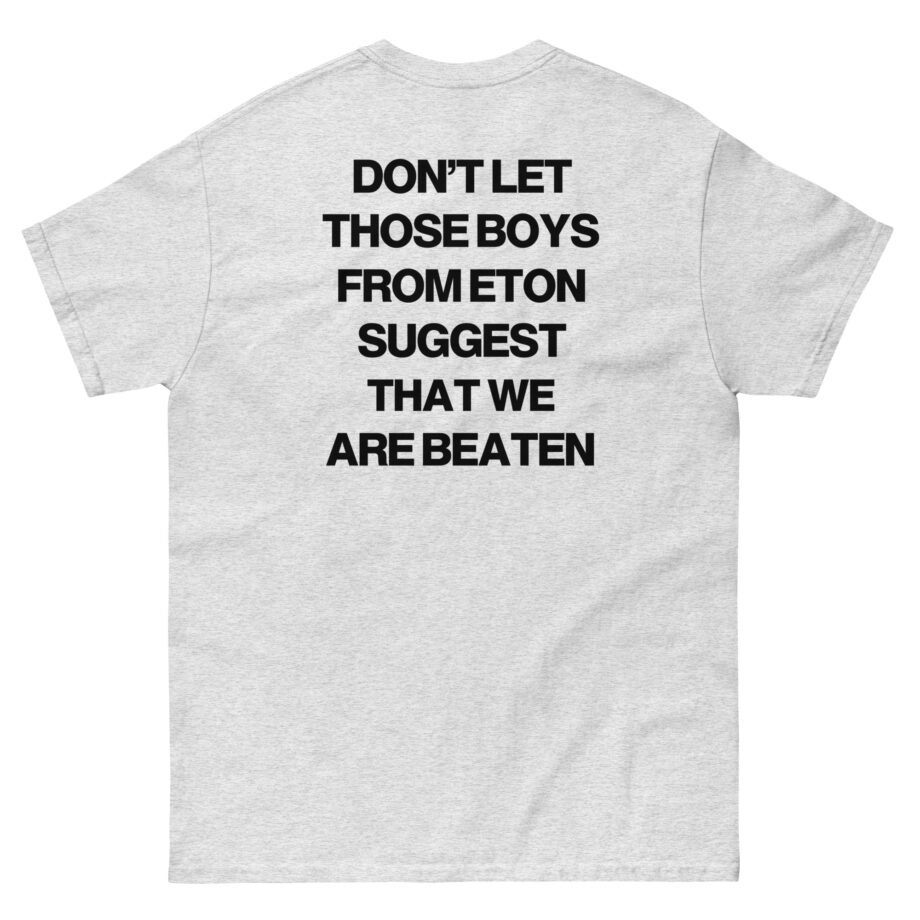Manic Street Preachers Boys From Eton Unisex classic tee