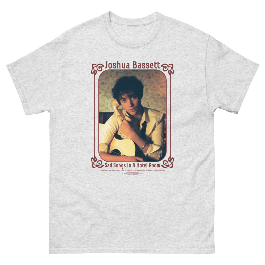 Joshua Bassett Sad Songs Face Unisex classic tee