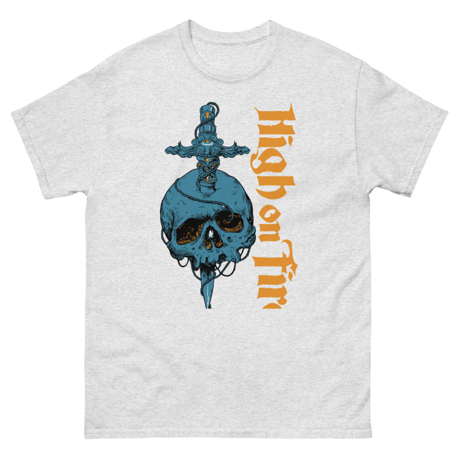 High on Fire Skull Knife Unisex classic tee