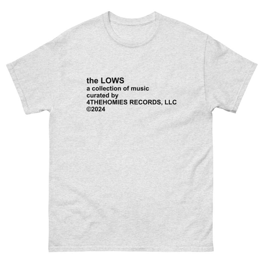 Mike Stud Keepgoing "the Lows" Eras Unisex classic tee