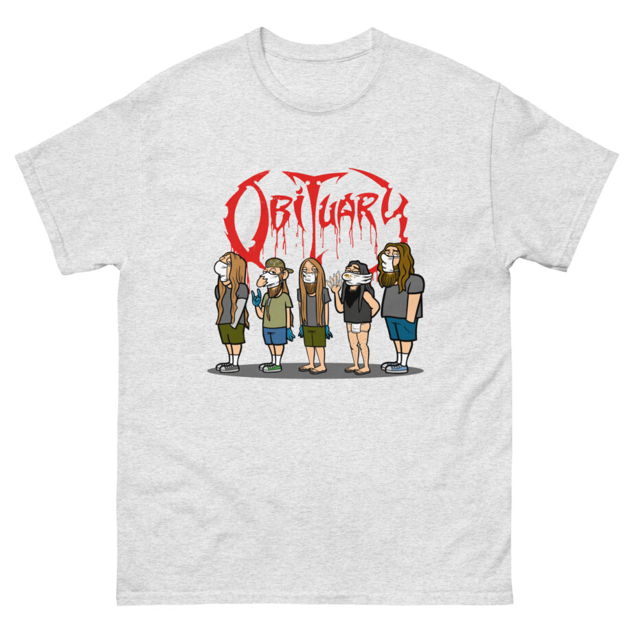 Obituary Stay Safe Unisex classic tee