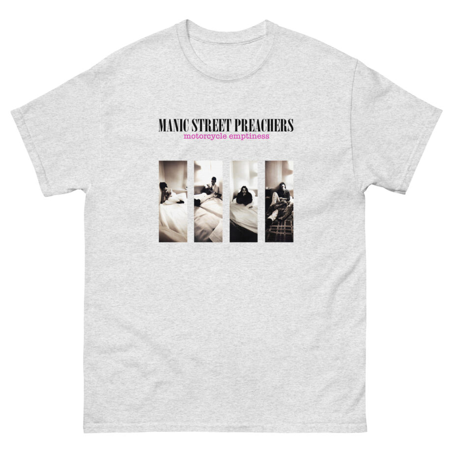 Manic Street Preachers Motorcycle Emptiness Photo Lilac Unisex classic tee