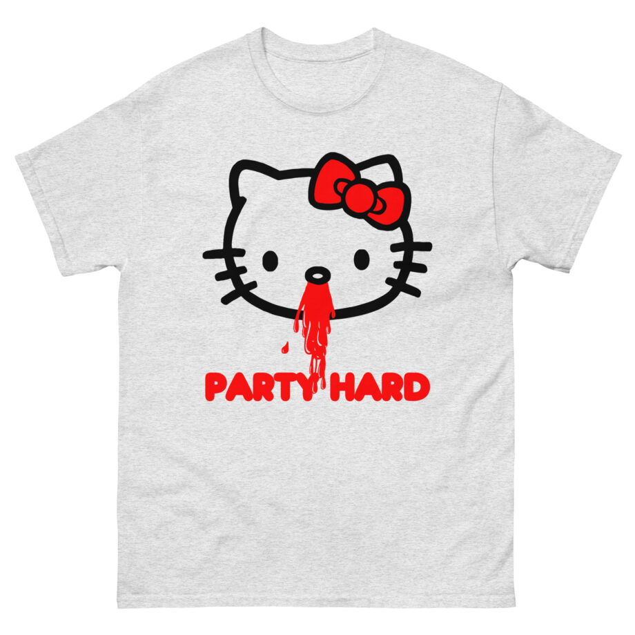 Andrew Wk Hello Party Kitty Parody Unisex classic tee