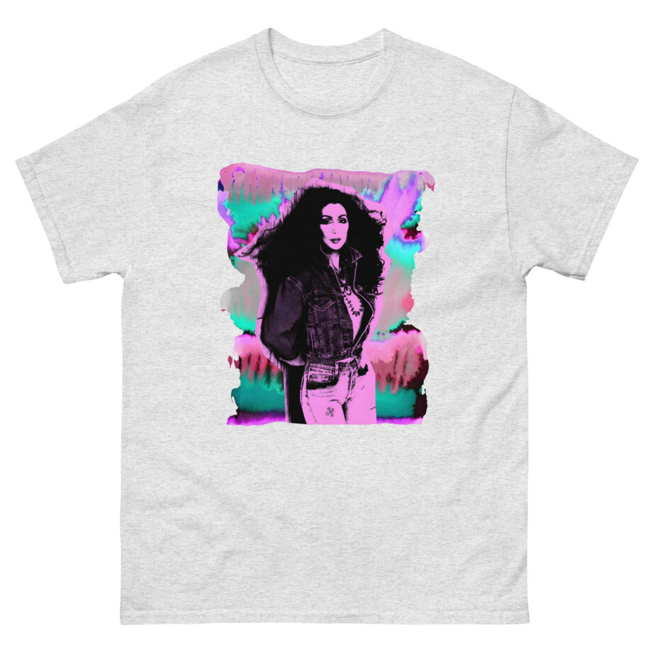 Cher Psychedelic Distressed Unisex classic tee