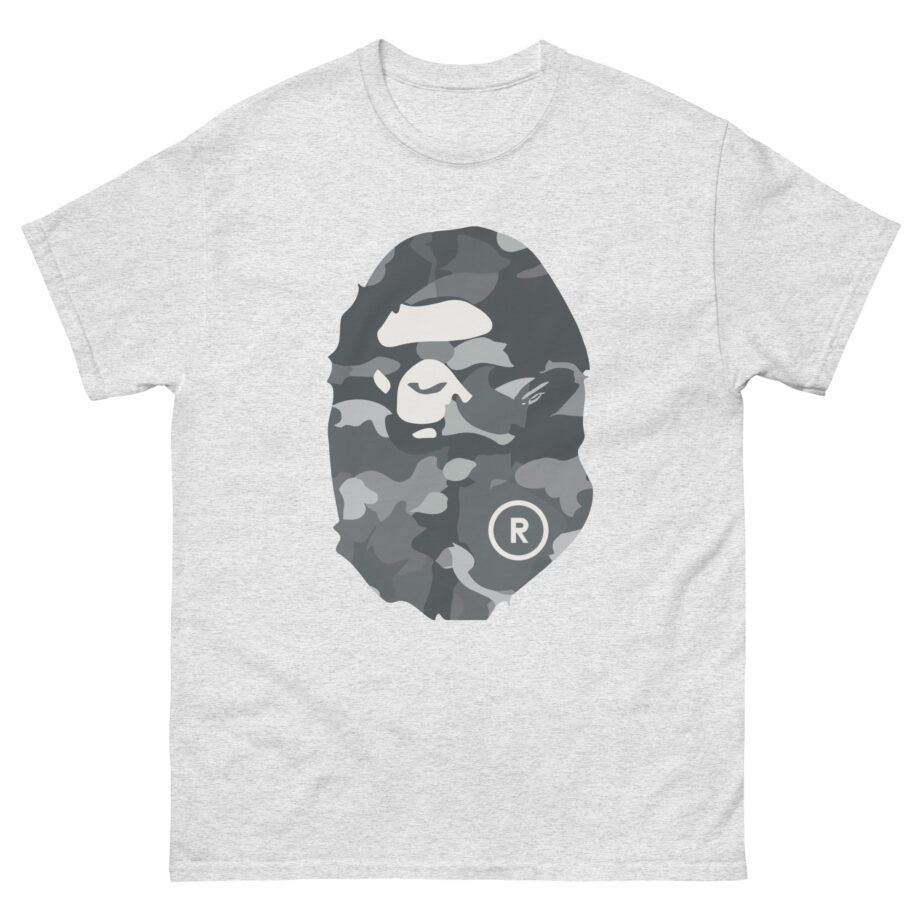 Corey Scherer Bathing Ape Camo Mirror Big Logo Unisex classic tee