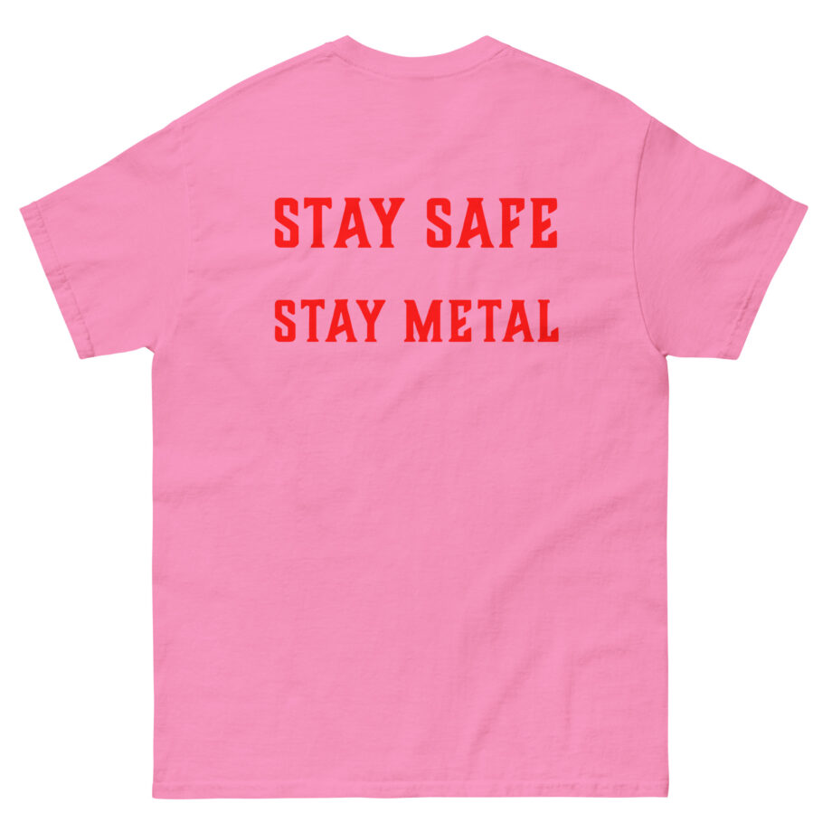 Obituary Stay Safe Unisex classic tee