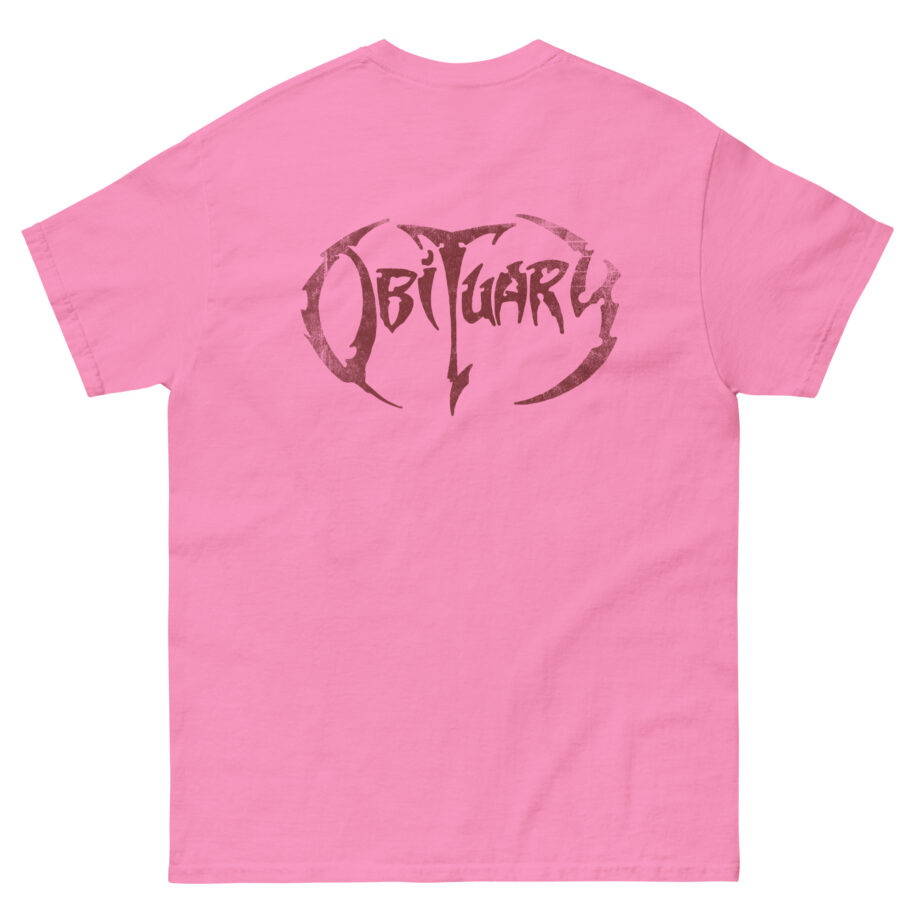 Obituary Red Logo Unisex classic tee