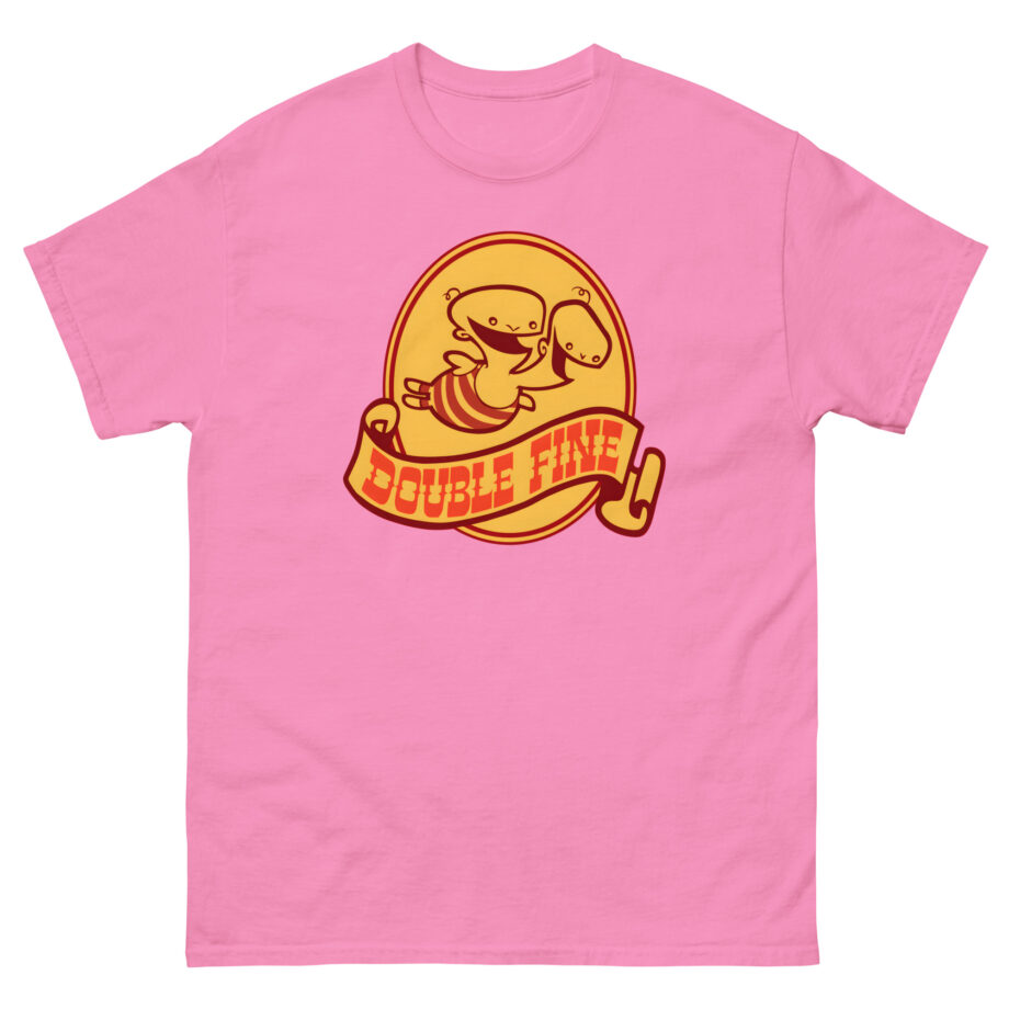 Double Fine Golden Two-headed Baby Unisex classic tee