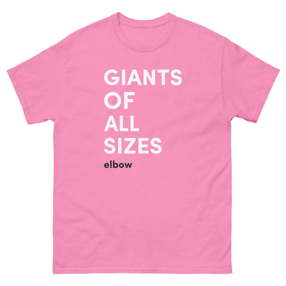 Elbow Audio Giants of All Sizes Unisex classic tee