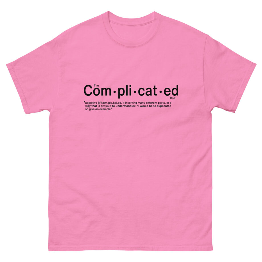 Joshua Bassett Complicated Definition Unisex classic tee