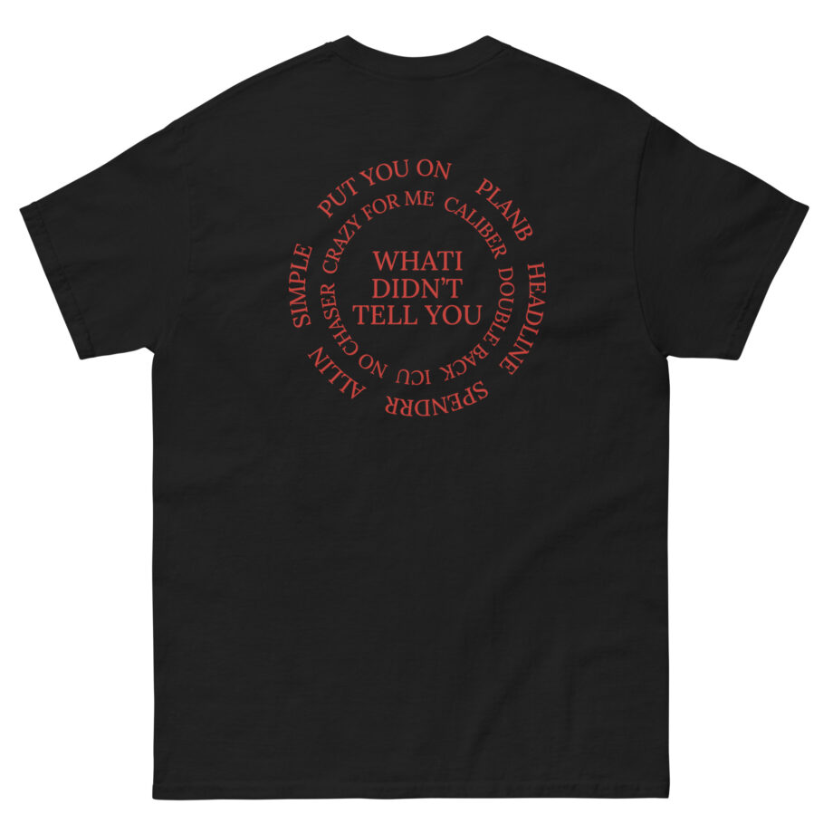 Coco Jones What I Didn't Tell You Unisex classic tee