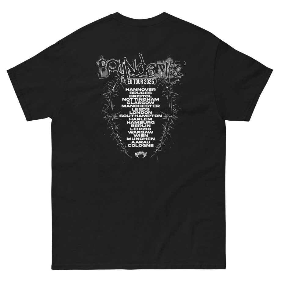 Boundaries EU Tour Unisex classic tee