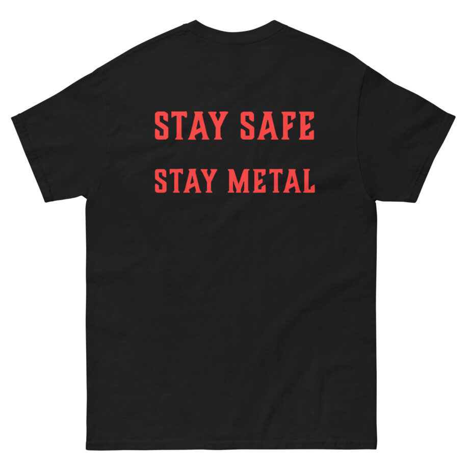 Obituary Stay Safe Unisex classic tee