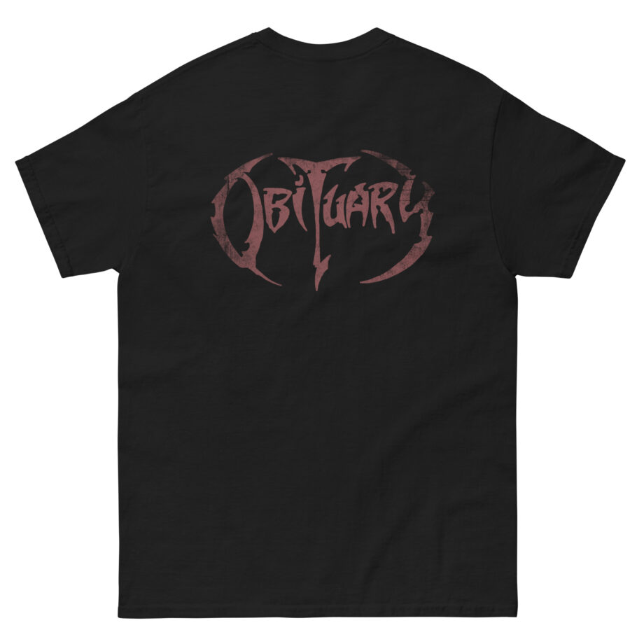 Obituary Red Logo Unisex classic tee