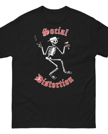 Distortion Skeleton Logo Unisex classic tee