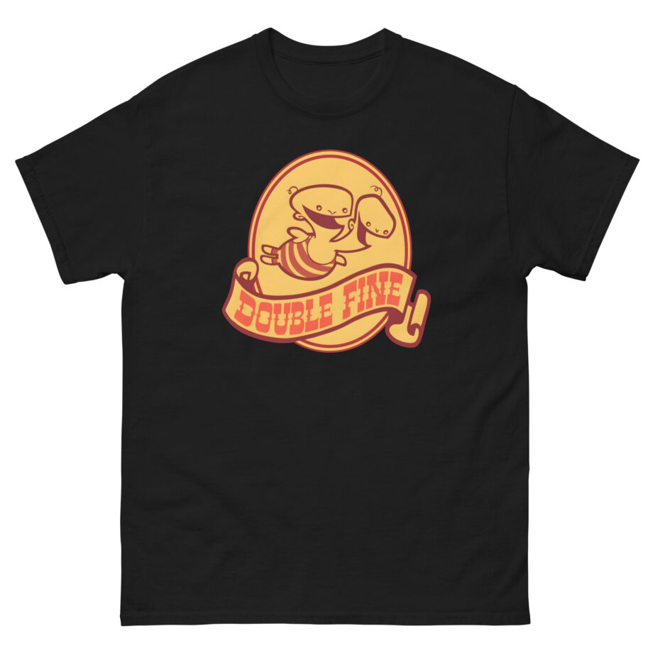 Double Fine Golden Two-headed Baby Unisex classic tee