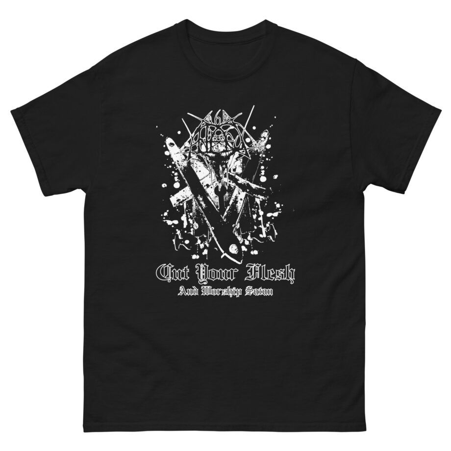 Antaeus Cut Your Flesh and Worship Satan Unisex classic tee