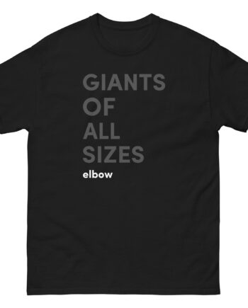 Elbow Audio Giants of All Sizes Unisex classic tee