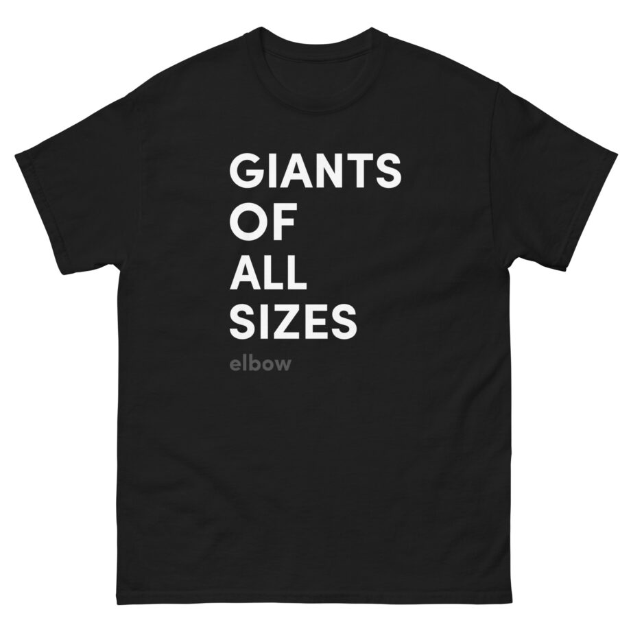 Elbow Audio Giants of All Sizes Unisex classic tee