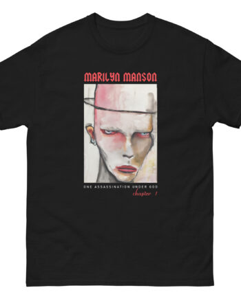 Marilyn Manson One Assassination Under God Unisex classic tee
