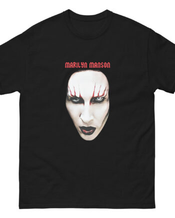 Marilyn Manson Red Lips Unisex classic tee