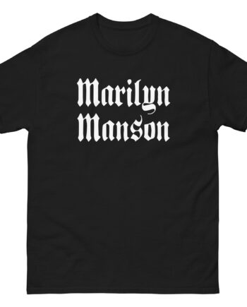 Marilyn Manson Goth Logo Unisex classic tee