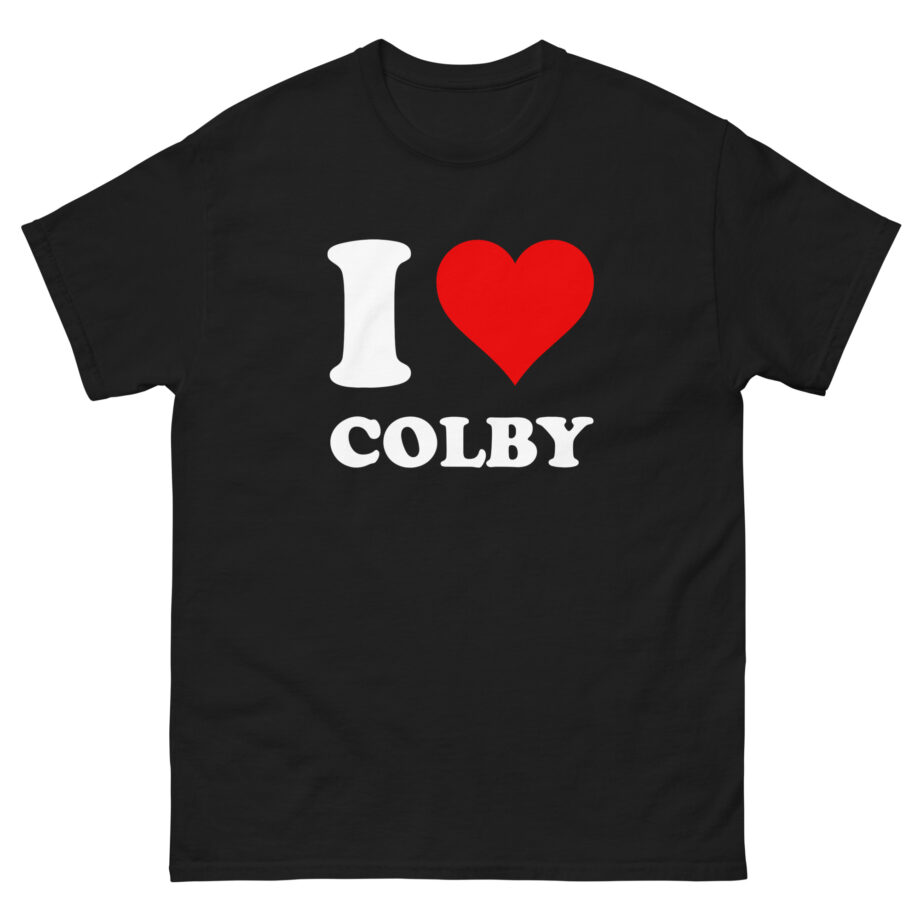 Heart I Love Colby Unisex classic tee