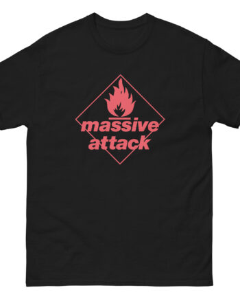 Massive Attack Blue Lines Red Logo Unisex classic tee