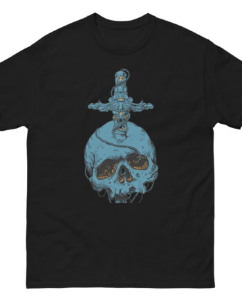 High on Fire Skull Knife Unisex classic tee