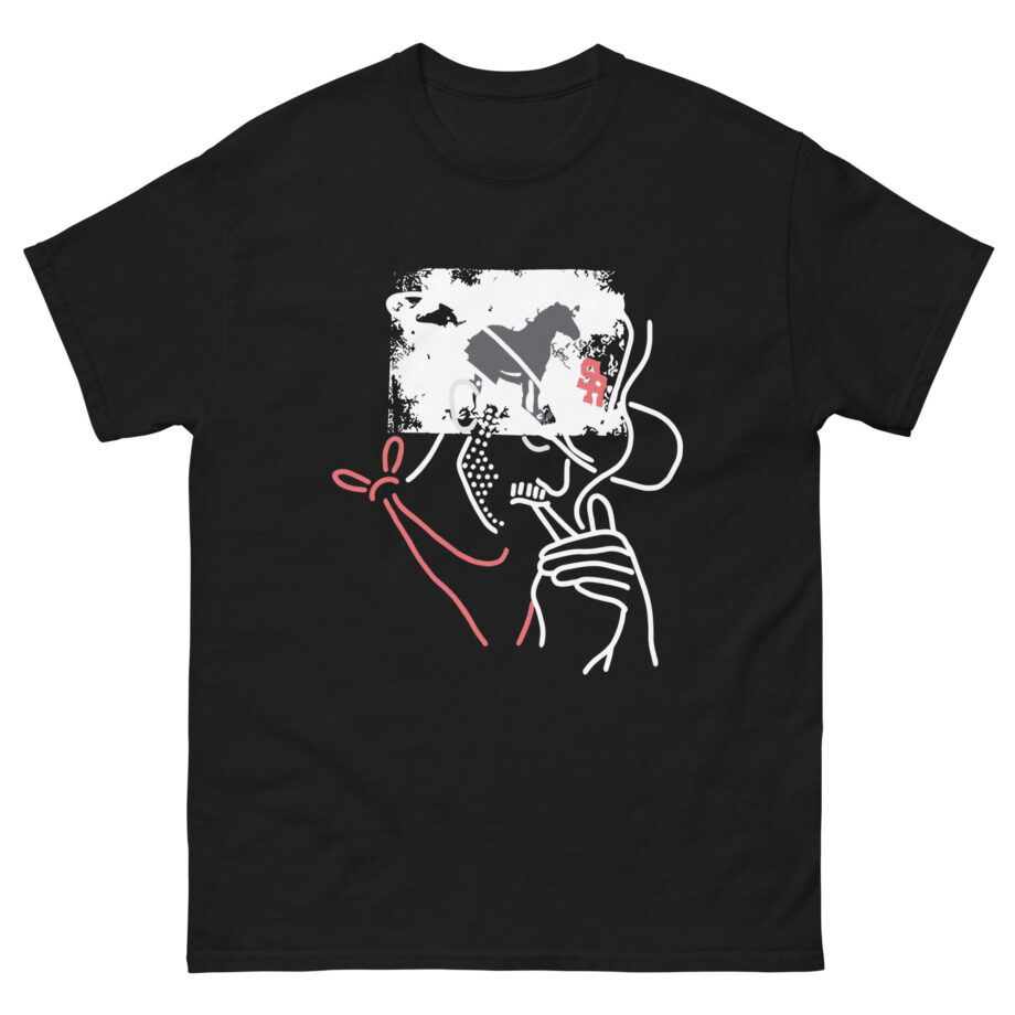 Mike Stud Smoking Cowboy Unisex classic tee
