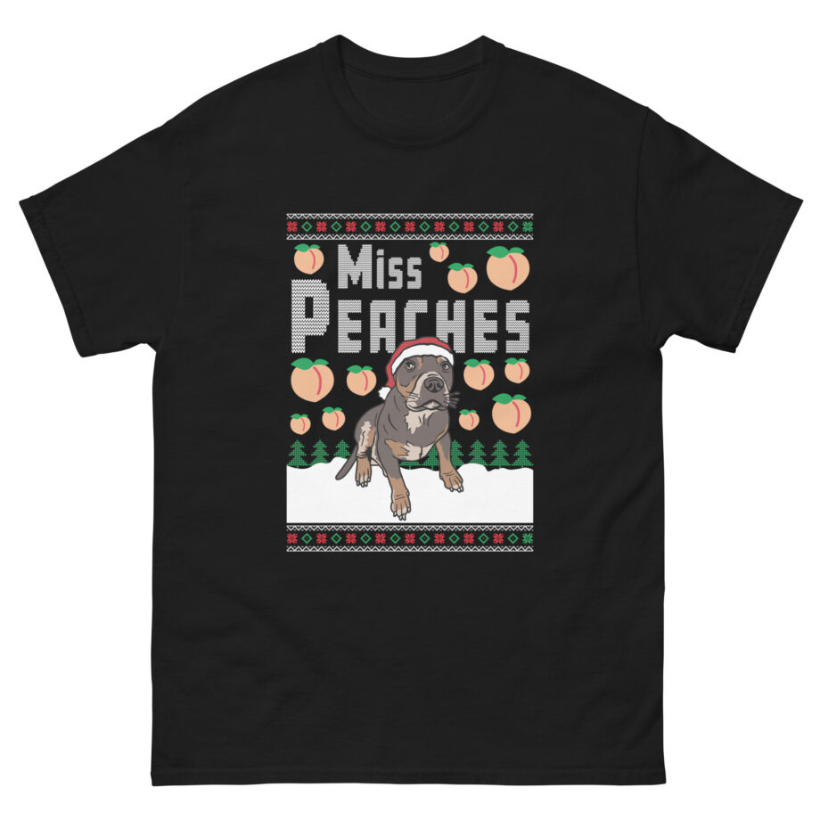 Miss Peaches Ugly Christmas Unisex classic tee