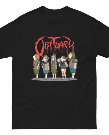 Obituary Stay Safe Unisex classic tee