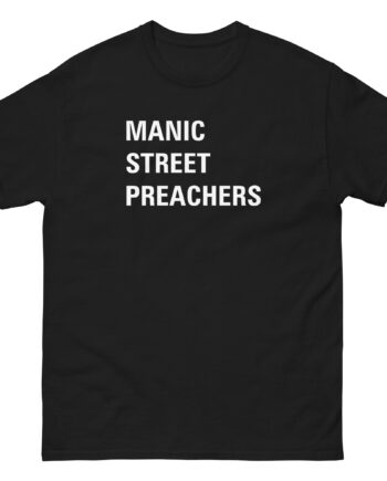 Manic Street Preachers Block Logo Unisex classic tee