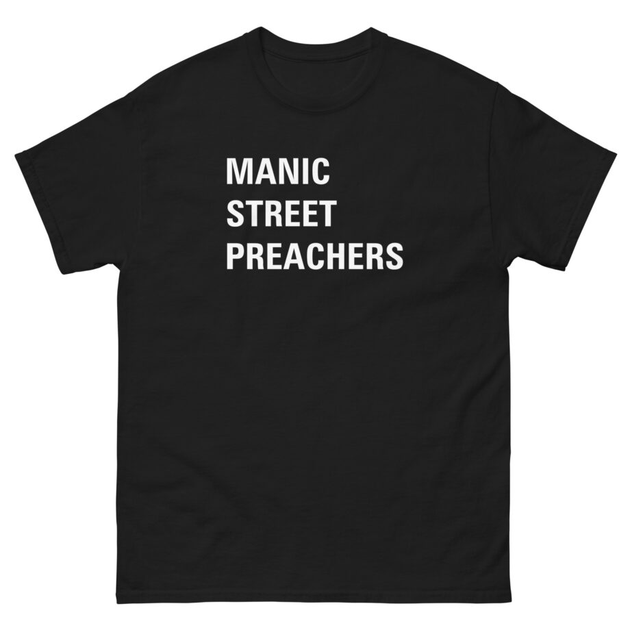 Manic Street Preachers Block Logo Unisex classic tee